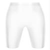 YiZYiF Men's Shiny Compression Breathable Stretchy Sports Bottoms See Through Trunks Swim Shorts White X-Large view 3