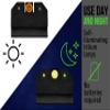 R3D Night Sights Orange Compatible with HK VP9 Optics Ready Suppressor Height Sights (Does not fit VP9SK), Front and Rear Glow in The Dark Tritium for Tactical Applications view 4