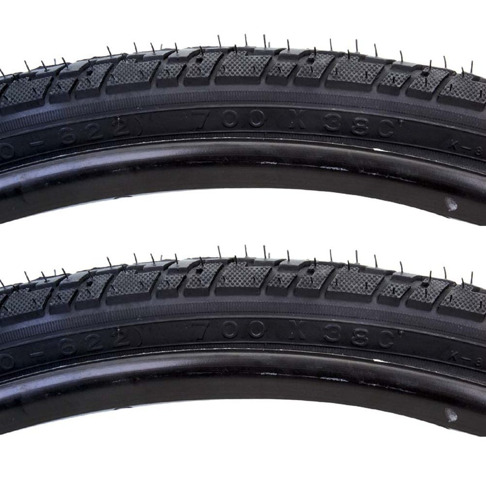 Sunlite Hybrid Nimbus Street Trail Black Wire Bead Tire Pair 700 x 38