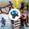 Xthuge Classic Bike Bell, Aluminum Bicycle Bell, Loud Crisp Clear Sound Bicycle Bike Bell for Adults Kids(Blue-Right Hand Use2 Pack) view 2