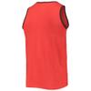 47 Men's Orange Cleveland Browns Edge Super Rival Tank Top view 3