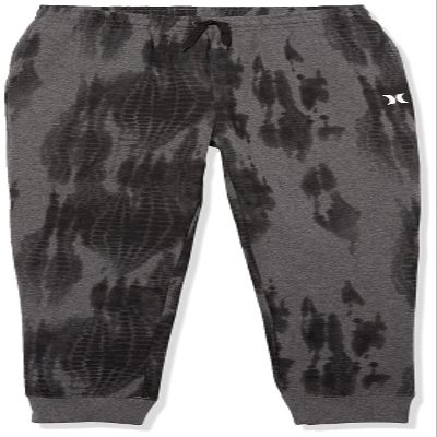 Hurley boys Solar Jogger Pants, Charcoal Heather, Small US
