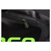 6-Pack Tour Racquet Bag Black/N. Green view 4