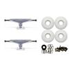 Tensor Aluminum (7.63") Skateboard Trucks 52mm Wheels and Bullseye Bearings Combo Package view 1