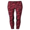 Kerrits Kids Knee Patch Performance Tight Ruby Brushstroke Size: L view 1