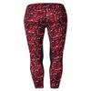 Kerrits Kids Knee Patch Performance Tight Ruby Brushstroke Size: L view 3