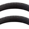 Sunlite Hybrid Nimbus Street Trail Black Wire Bead Tire Pair 26 x 1-3/8 view 1
