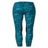 Kerrits Kids Knee Patch Performance Tight Topaz Brushstroke Size: XL view 3