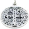 bomap Large Saint Benedict Medal - 2" Diameter view 2