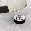 GRAPHICS & MORE Betty Boop Heart Logo Ice Hockey Puck view 2