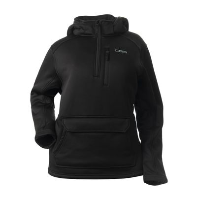 DOING SOMETHING GREAT (DSG Outerwear Women's Breanna 2.0 Fleece Hunting Pullover - Black - SM