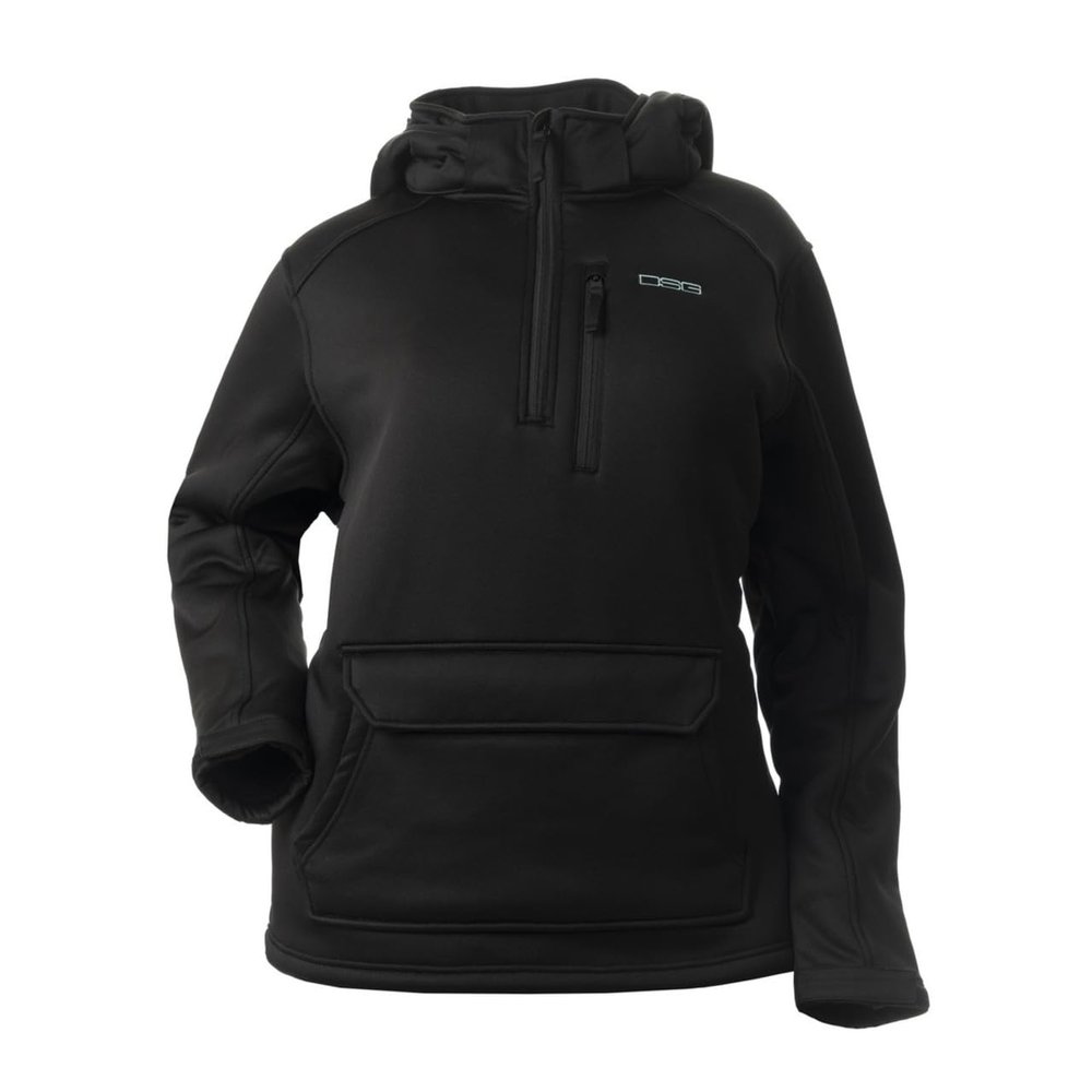 DOING SOMETHING GREAT (DSG Outerwear Women's Breanna 2.0 Fleece Hunting Pullover - Black - SM