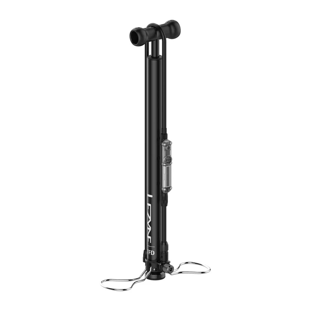 LEZYNE Digital Travel Floor Drive High-Pressure Bicycle Floor Pump with Digital Gauge & ABS-1 Pro Chuck - Durable Lightweight Compact Portable Foldable 160 PSI Tire Air Pump for Road/Mountain Bikes