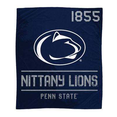 Proformance Home Officially Licensed NCAA Penn State Nittany Lions Black Camo Flannel Fleece Blanket
