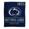 Proformance Home Officially Licensed NCAA Penn State Nittany Lions Black Camo Flannel Fleece Blanket view 1