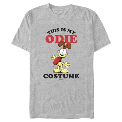 Nickelodeon Men's Big Odie Costume T-Shirt, Athletic Heather, X-Large Tall