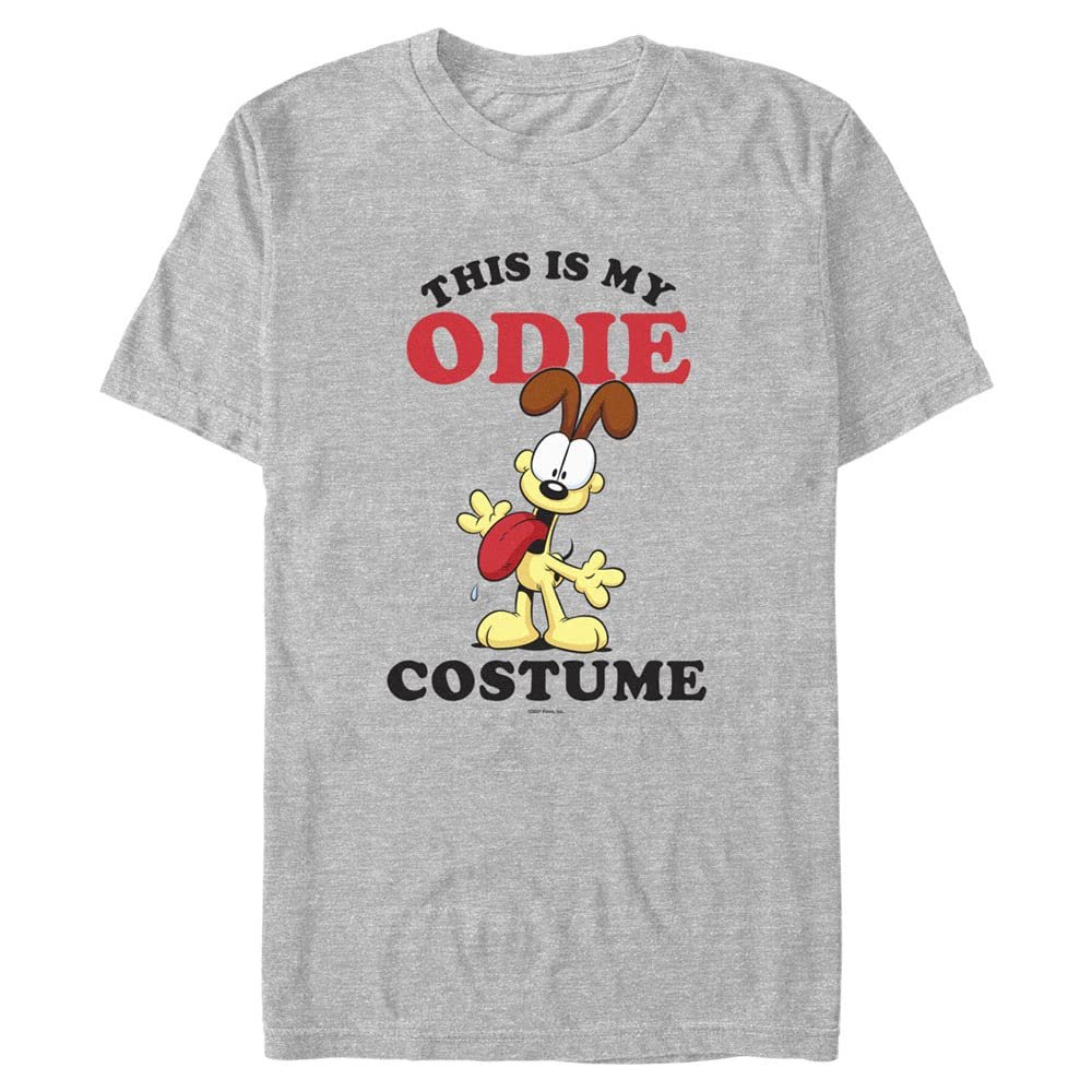 Nickelodeon Men's Big Odie Costume T-Shirt, Athletic Heather, X-Large Tall
