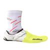 veloToze Silicone Toe Cover - Keeps feet Warm While Bike Riding in Cool, Spring Weather - for Men and Women Viz Yellow One Size view 1
