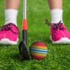 ibasenice 25pcs Rainbow Eva Training Indoor Practice for Safe Training Soft and Lightweight for Approach Shot Drills Bright Color Design for Boys and Girls and Pets view 4