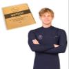 Ho Stevie! Mens Surfing Wetsuit - Chest Zip Fullsuit - Warm Superstretch 3/2mm or 4/3mm Neoprene w/GBS Seams (Black 3/2mm, XS (Extra Small)) view 1