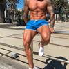 EVERWORTH Men's Workout Shorts Quick Dry Gym Shorts Bodybuilding Short Shorts, 4" Inseam Lightweight Mesh Yoga Running Shorts Light Camo US S view 4
