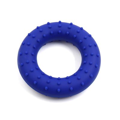 Ruilogod Dark Blue 3.8" Dia Silicone Finger Hand Grip Muscle Strength Training Exerciser Grippers Ring w Massaging Dots (id: ad6 4d6 1a5 f32 080