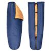 Featherstone Moondance 25 850 Fill Power Down Top Quilt Mummy Sleeping Bag Alternative for Ultralight Backpacking Camping and Thru-Hiking Color: Navy/Marigold Size: Regular/Regular view 1