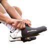 veloToze Silicone Toe Cover - Keeps feet Warm While Bike Riding in Cool, Spring Weather - for Men and Women Black One Size view 3