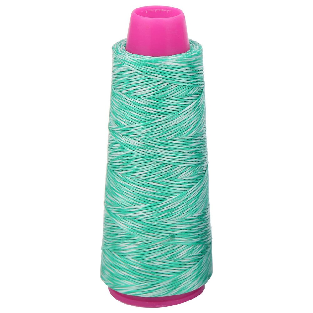 Bowstring,Archery bowstrings,Recurve Bow String,Compound Bow String,Bowstring Replacement,110 Meter Polyethylene Bow String Material for Making Recurve and Compound Bow String(Green and White), B