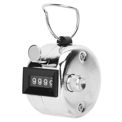 GOWENIC Hand Tally Counter, 4 Digits Manual Counter, Counter with Hook, Easy to Use and Carry, for Various Data Statistics