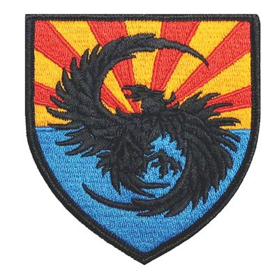 111th Military Intelligence Brigade AGSU Full Color Patch (Military Issued)-Veteran Owned Business, yellow