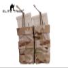 Hunting Airsoft Modular Open Top Double Magazine Pouch for 5.56 (Multicam Arid) view 2