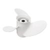 Aluminum Alloy 3 Blades R Rotation 7 Spline Tooths Boat Propeller 8 1/2 X 7 1/2 Fit For Yamaha Outboard Engine 6-8Hp 6G1-45943-00-El view 1