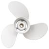 Aluminum Alloy 3 Blades R Rotation 7 Spline Tooths Boat Propeller 8 1/2 X 7 1/2 Fit For Yamaha Outboard Engine 6-8Hp 6G1-45943-00-El view 3