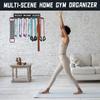 WIPHANY Home Gym Accessories Organization Storage Rack Equipment For Home 8 Hook Wall Hanger Display Gear Barbells Resistance Bands Jump Ropes Lifting Belt Hanger Accessories Hardware Included view 3