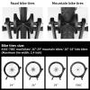 ROCKBROS Foldable Bike Stand Floor Bike Parking Stand Bicycle Rack for 20"-29" Mountain Road Indoor Outdoor Garage Storage view 3