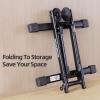 ROCKBROS Foldable Bike Stand Floor Bike Parking Stand Bicycle Rack for 20"-29" Mountain Road Indoor Outdoor Garage Storage view 4