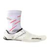 veloToze Silicone Toe Cover - Keeps feet Warm While Bike Riding in Cool, Spring Weather - for Men and Women White One Size view 1