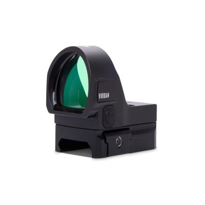 Viridian RFX35 1x22 Micro Green Dot, RMR Mounting Pattern, Featuring Instant-ON (RFX35 Black)