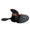 7 1/2 X 8 3 Blades Marine Outboard Propeller Fit For Yamaha Mariner 4HP-6HP Plastic Metal Black Boat Propellers 6E0-45941-01-EL view 2