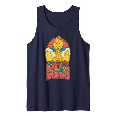 Sesame Street Psychedelic Big Bird Tank Top