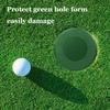 ZLY 2PCS Golf Cup Cover,Golf Hole Putting Green Cup Golfs Practice Training Aids Green Hole Cups,for Outdoor Activities view 2