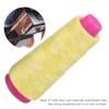 Bowstring,Archery bowstrings,Recurve Bow String,Compound Bow String,Bowstring Replacement,110 Meter Polyethylene Bow String Material for Making Recurve and Compound Bow String(Yellow and White), view 2