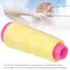 Bowstring,Archery bowstrings,Recurve Bow String,Compound Bow String,Bowstring Replacement,110 Meter Polyethylene Bow String Material for Making Recurve and Compound Bow String(Yellow and White), view 3