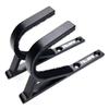 FULLBOW Gun Rack Wall Mount, Horizontal Gun Hooks for Wall, Durable Aluminum Shotgun Hangers/Holders for Storing Rifles, Shotguns, Bows and More Firearms (1 Pair) view 4