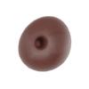 Aislor Women Nippleless Bra Sticker Covers Round Breast Petals,Silicone Nipple Covers Adhesive Invisible Pasties Brown S view 4