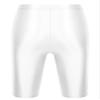 YiZYiF Men's Silky Mesh See Through Swim Trunks Compression Swim Shorts Jammers Underwear White Medium view 4