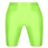 YiZYiF Men's Silky Mesh See Through Swim Trunks Compression Swim Shorts Jammers Underwear Fluorescent Green A Large view 3