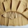 ZHANCHTONG Women's High Waist A-Line Pleated Mini Skirt Short Tennis Skirt (Khaki, L) view 3