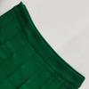 ZHANCHTONG Women's High Waist A-Line Pleated Mini Skirt Short Tennis Skirt (Green, L) view 3